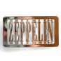 Zeppelin Cut Out Silver Color Metal Alloy Belt Buckle
