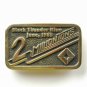 Black Thunder Mine 1985 Anacortes Solid Brass Limited Edition # 06 Belt Buckle