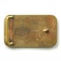 Black Thunder Mine 2 Million Tons Anacortes Solid Brass Limited Edition # 53 Belt Buckle
