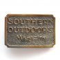 Southern Outdoors Magazine Great American Buckles Chicago Brass Belt Buckle