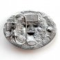 Native American Diamond Cut Siskiyou Buckle Ashland Pewter Alloy Belt Buckle