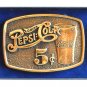 Pepsi You Make The Difference Brass Belt Buckles