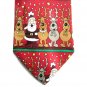 Vintage Christmas Santa Ho Ho Mens Necktie Tie