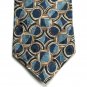 I Am Je Suis Blue Design Mens Silk Necktie Tie