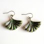 Lucky Brand Ginkgo Leaf Dangle Drop Earrings