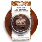 Blatz Beer Pabst Bottle Opener Metal 3e Belt Buckle