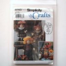 Simplicity Sewing Pattern 8763 Crafts 12" Felt Doll and Clothes Simplicity Sewing Pattern 8763 Crafts 12" Felt Doll and Clothes