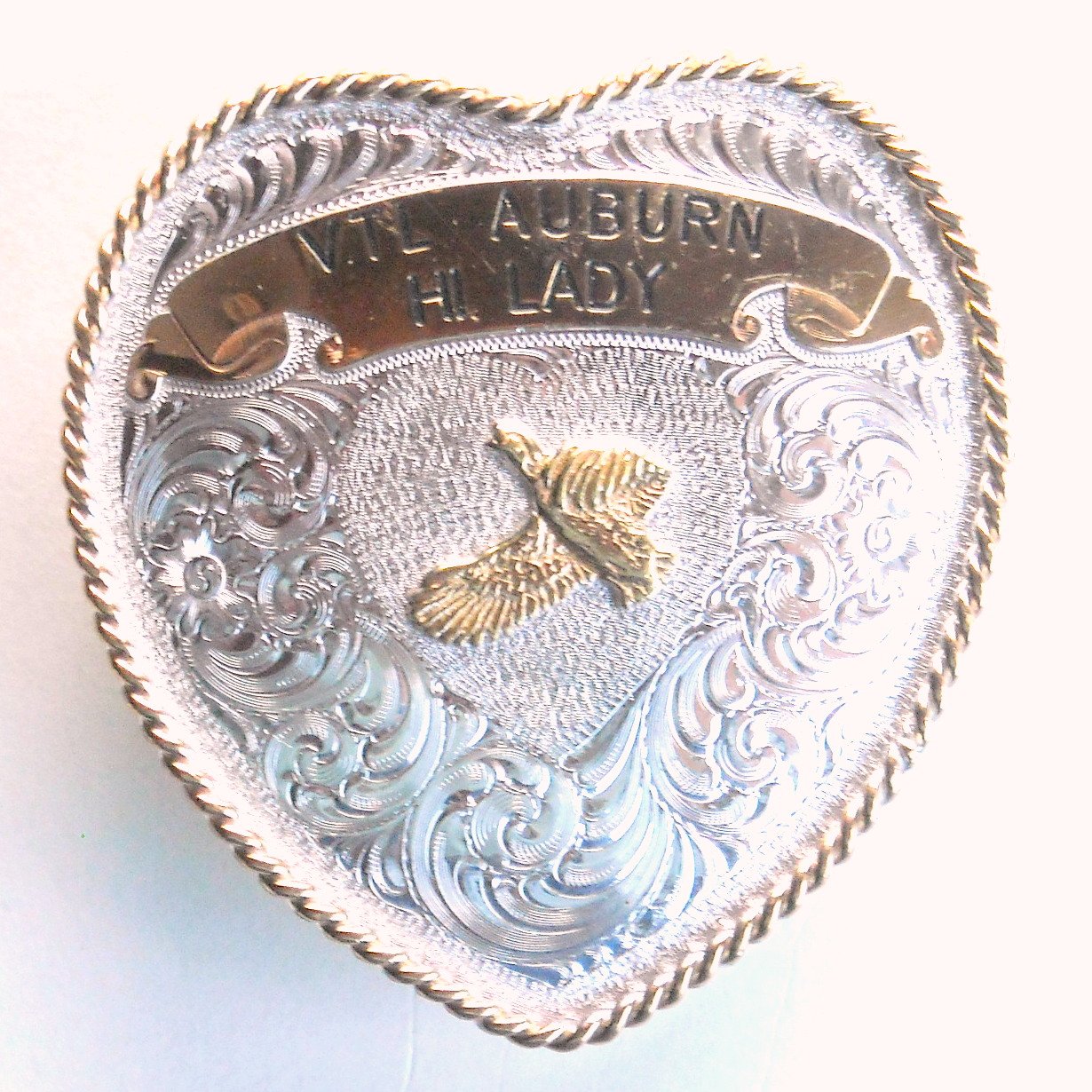 Montana Silversmiths Trophy Buckle Skeet Shooting Auburn Belt Buckle