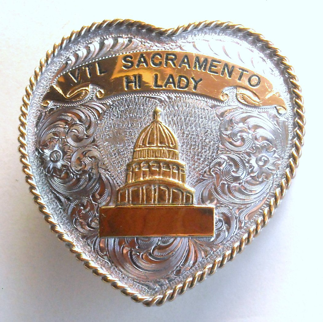 Sacramento Skeet Shooting Trophy Buckle Montana Silversmiths P600 belt ...