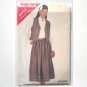 Butterick Sewing Pattern 5433 Size 12 - 16 See Sew Misses Vest and Skirt