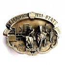 Fort Madison Iowa Tri State Rodeo 3D Limited Edition Belt Buckle