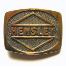 Hensley Industries 1988 Solid Brass BTS US Belt Buckle Hensley Industries 1988 Solid Brass BTS US Belt Buckle