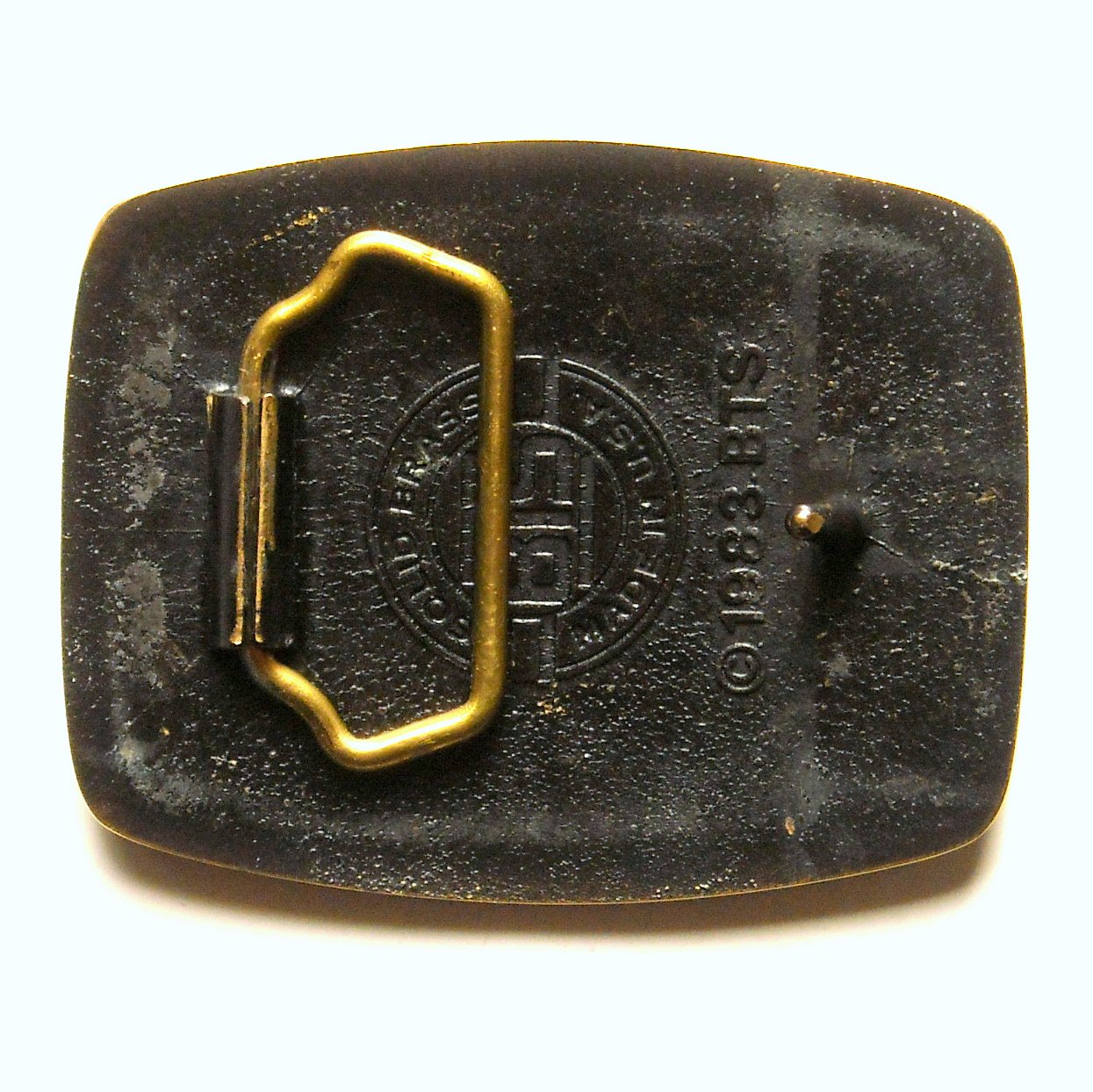 Boucle De Ceinture En Laiton Safety Award – BTS – Made In USA – 31616