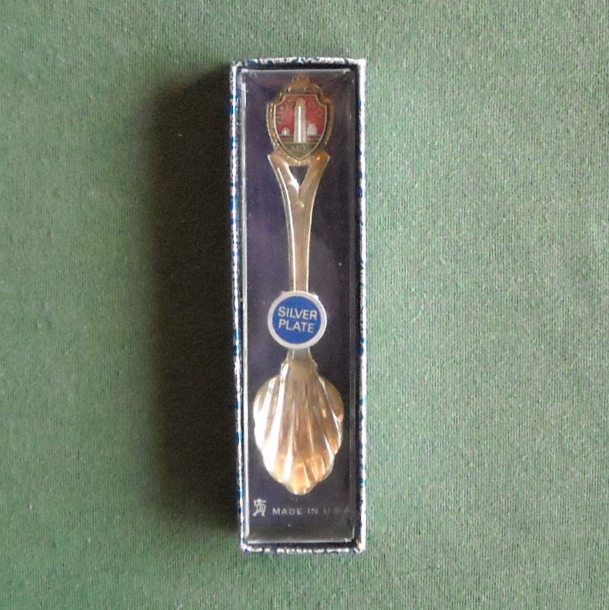 Kansas City Missouri Miniature Souvenir Spoon Original Box