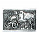 Kenworth Vintage Log Truck Bergamot Pewter 1976 Belt Buckle Kenworth Vintage Log Truck Bergamot Pewter 1976 Belt Buckle