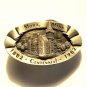 Mora Minnesota Centennial 3D Solid Pewter Belt Buckle