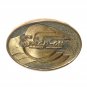 Snap On Tools Vintage BTS Solid Brass Belt Buckle