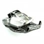 Snowmobile Bergamot Solid Pewter Vintage Belt Buckle