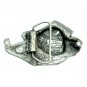 Snowmobile Bergamot Solid Pewter Vintage Belt Buckle