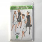 Misses Petites Jiffy Dress Size 16 Vintage Simplicity Sewing Pattern 9221