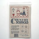 Country Stencils Country Folk Regency Mills Inc Pattern