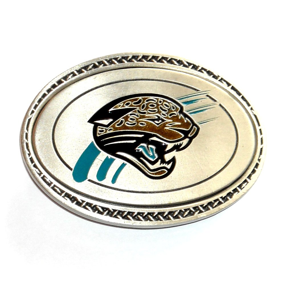Jacksonville Jaguars Blue Great American Products Fine Pewter NFL Belt