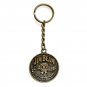 Jim Beam Kentucky Bourbon 200th Anniversary Solid Brass Keychain