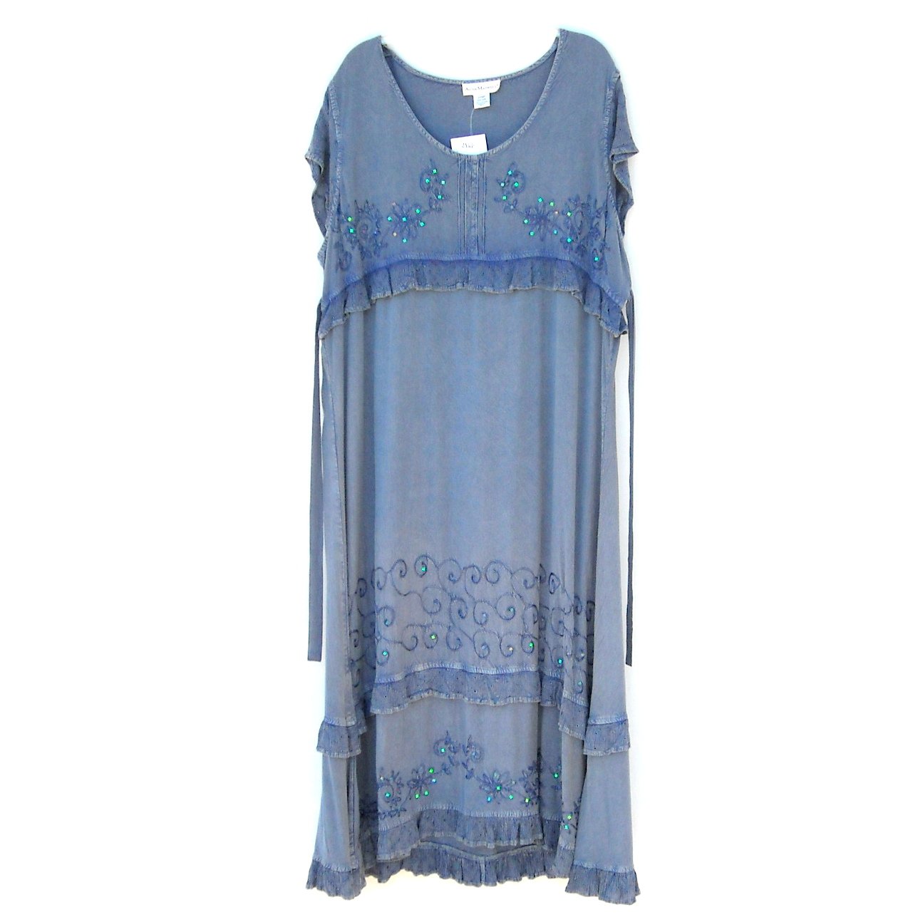 Anna Maxwell Womens Blue Dress Size 2X WP 22 NWT