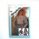 Shirts 3 Styles Size 12 Simplicity Sewing Pattern 6066