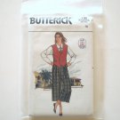Misses Vest Shirt Culottes Skirt Size 12 Vintage Butterick Sewing Pattern 3102 Misses Vest Shirt Culottes Skirt Size 12 Vintage Butterick Sewing Pattern 3102