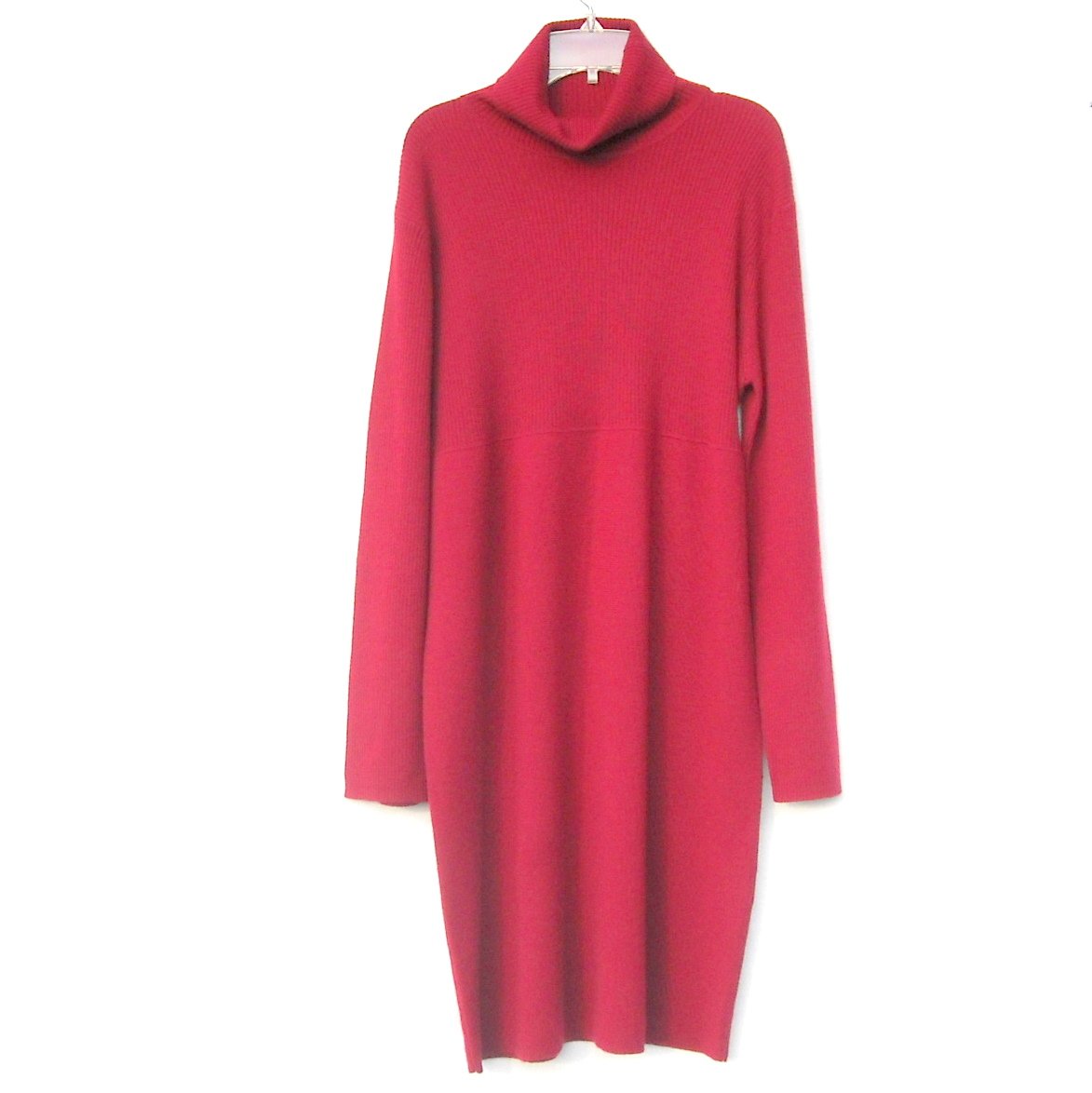 Mimi Maternity Knit Red Dress Size L