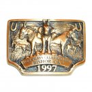 Mule Days Bishop California 1997 Bronze 3D No 2350 Belt Buckle Mule Days Bishop California 1997 Bronze 3D No 2350 Belt Buckle