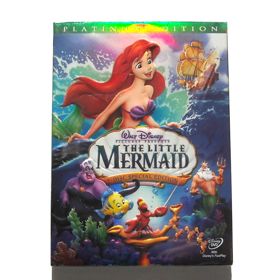 The Little Mermaid Platinum 2 Disc Edition Walt Disney DVD