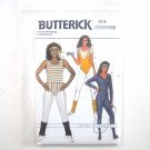Aerobics Bodysuit Top Briefs Misses Size M Vintage Butterick Sewing Pattern 6319