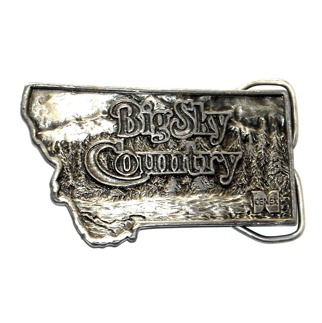 big sky belt buckle