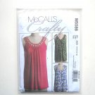 Misses Tops Tunics Size 4 to 12 McCalls Sewing Pattern M5586 Misses Tops Tunics Size 4 to 12 McCalls Sewing Pattern M5586