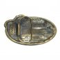 Vintage Mount St Helens Great American Brass Color Belt Buckle
