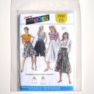 Misses Culottes Pantskirt Burda Sewing Pattern 5158 Misses Culottes Pantskirt Burda Sewing Pattern 5158