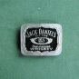 Genuine Jack Daniels Old Time Whiskey Bergamot Pewter Belt Buckle
