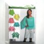 Misses Tops Ponchos 14 16 18 20 Simplicity Sewing Pattern 4700