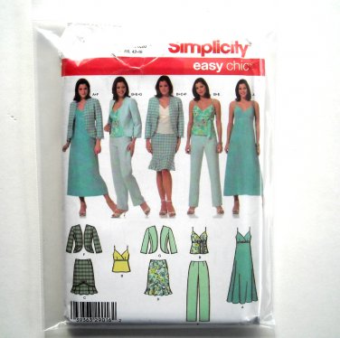 Uncut Mccalls Sewing PATTERN 9149 Misses Dress Pants Skirt Tops Size 14-22  FF - Etsy