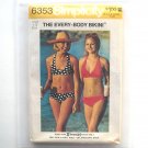 Misses Every Body Bikini Vintage Simplicity Sewing Pattern 6353