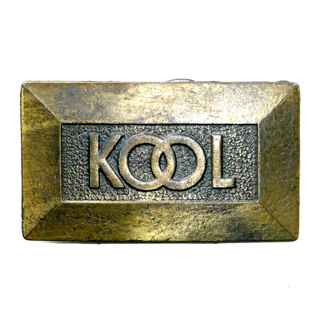 Kool Cigarettes Advertising Brass Color Belt Buckle