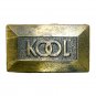 Kool Cigarettes Advertising Brass Color Belt Buckle