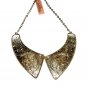 Lucky Brand Brass Gold Color Collar Necklace