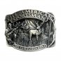 American Sportsman 3D Bergamot Solid Pewter Vintage Belt Buckle