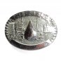 The Oil Field ADM Award Design Vintage Silver Belt Buckle
