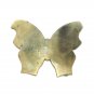 Large Butterfly Vintage Solid Brass Belt Buckle