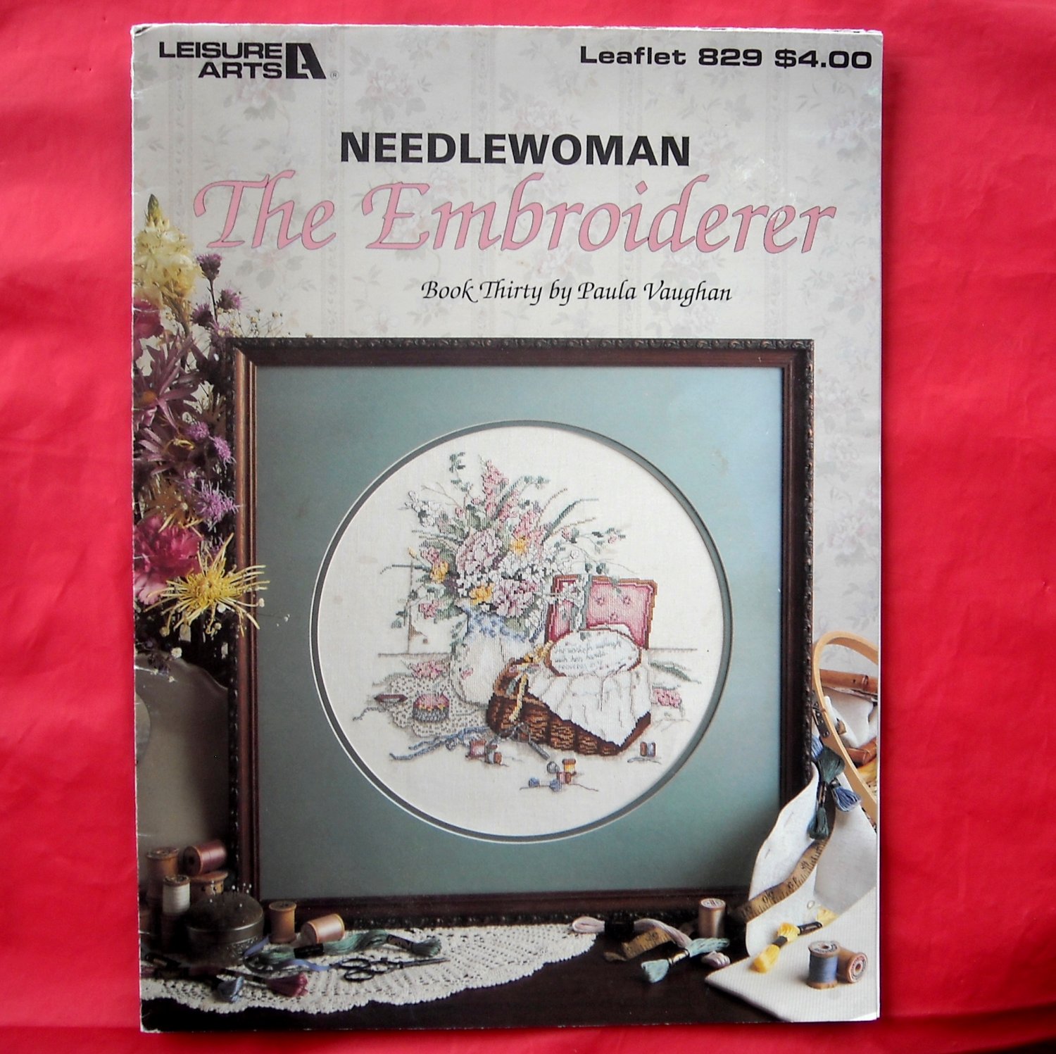 Vintage Leisure Arts The Embroiderer Pattern