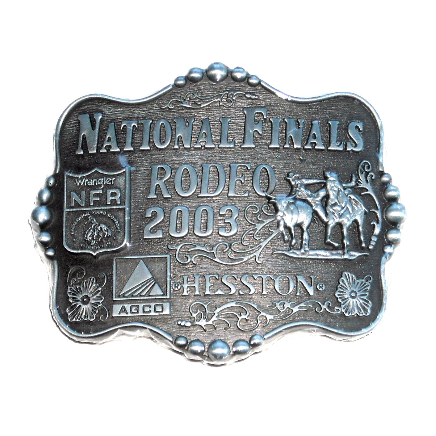 Professional Rodeo Cowboys Montana Silversmiths 2003 Belt Buckle